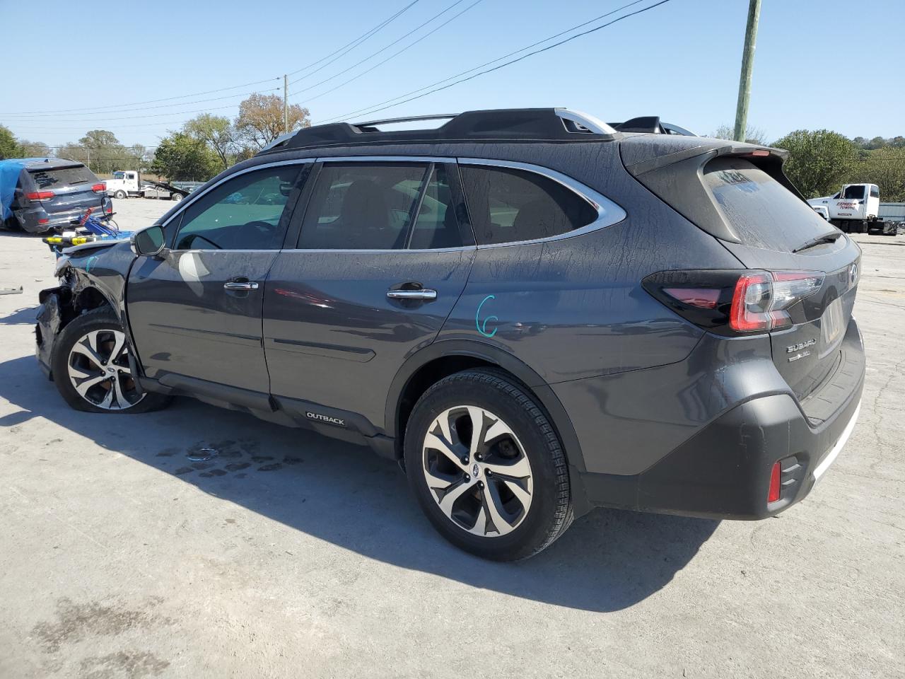 2020 Subaru Outback VIN 4S4BTGPD1L3159609 Copart auction photo, front end / minor dent/scratches damage thumbnail 2