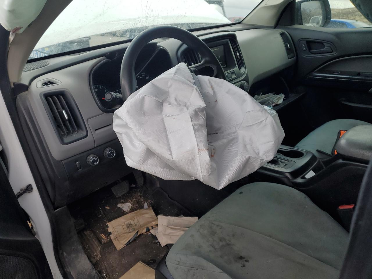 2019 Chevrolet Colorado VIN 1GCHTBEN2K1160906 Copart auction photo, front end / side damage thumbnail 8