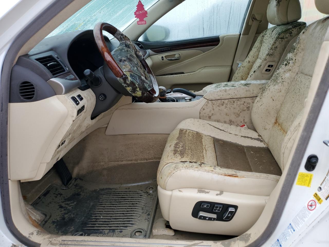2016 Lexus LS VIN JTHCL5EF6G5026953 Copart auction photo, water/flood damage thumbnail 7