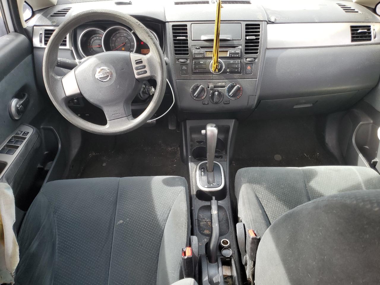2010 Nissan Versa VIN 3N1BC1AP8AL355829 Copart auction photo, rear end / front end damage thumbnail 8