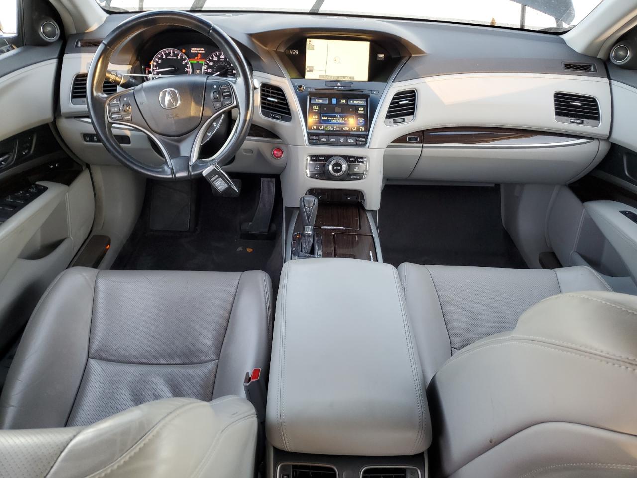 2016 Acura RLX VIN JH4KC1F56GC000889 Copart auction photo, side damage thumbnail 8