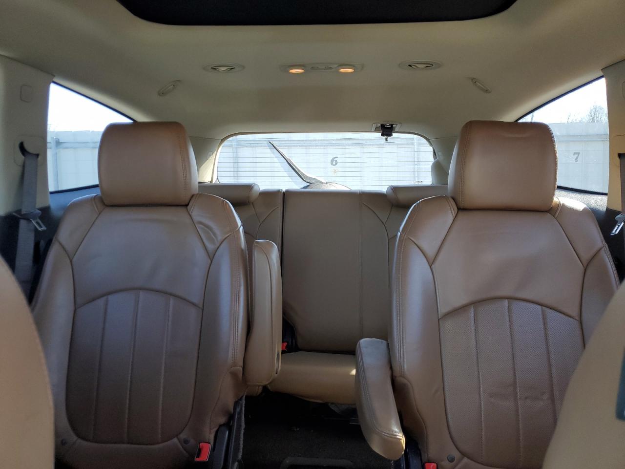 2014 Buick Enclave VIN 5GAKVCKD8EJ244767 Copart auction photo, rear end damage thumbnail 10