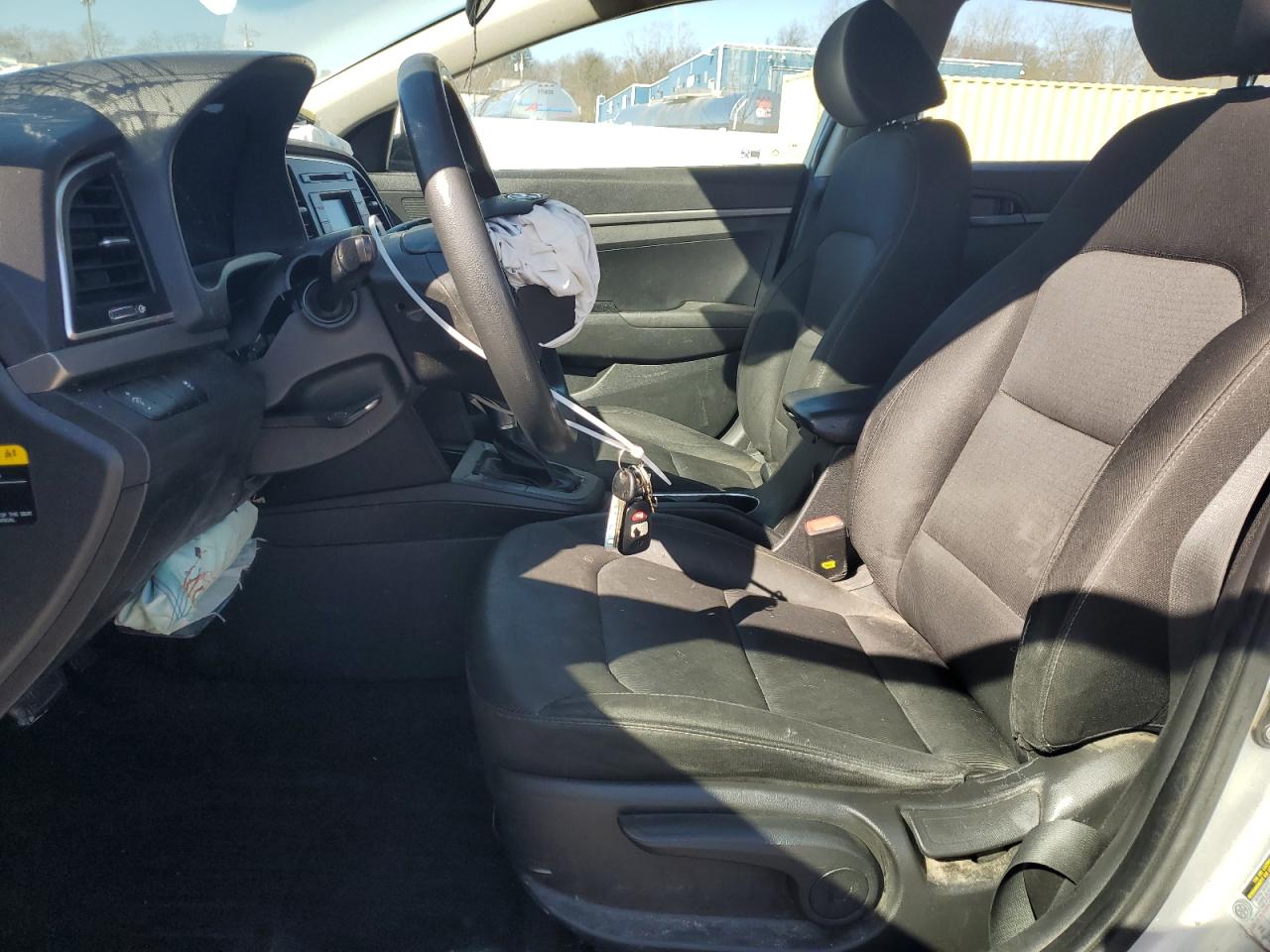 2018 Hyundai Elantra VIN KMHD74LF0JU505465 Copart auction photo, front end / side damage thumbnail 7