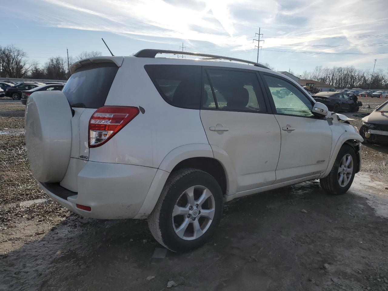 2012 Toyota RAV 4 VIN 2T3DK4DV4CW088947 Copart auction photo, front end / side damage thumbnail 3