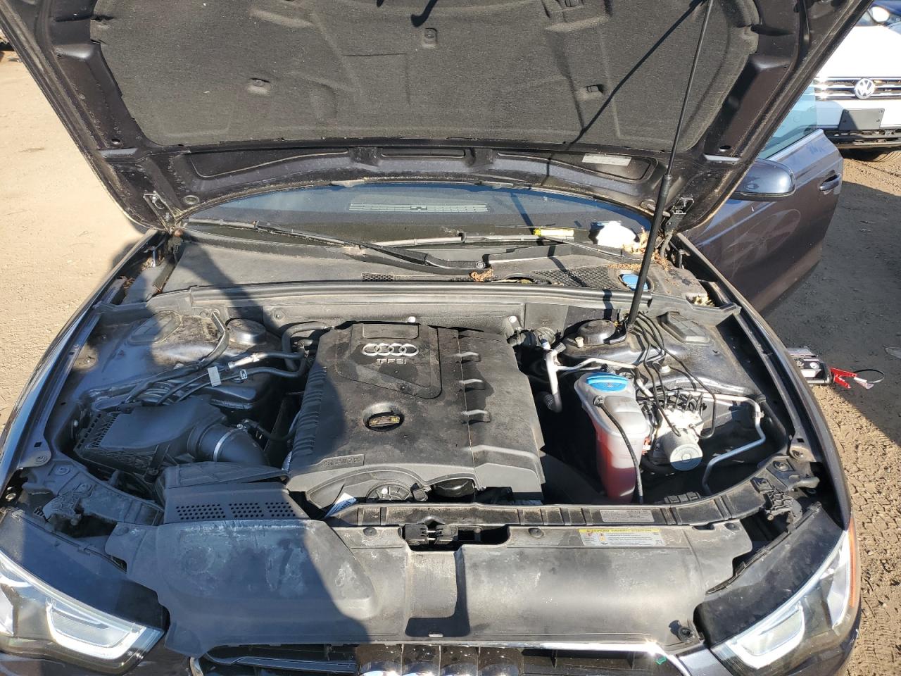 2014 Audi A5 VIN WAULFAFH5EN002252 Copart auction photo, front end / minor dent/scratches damage thumbnail 11