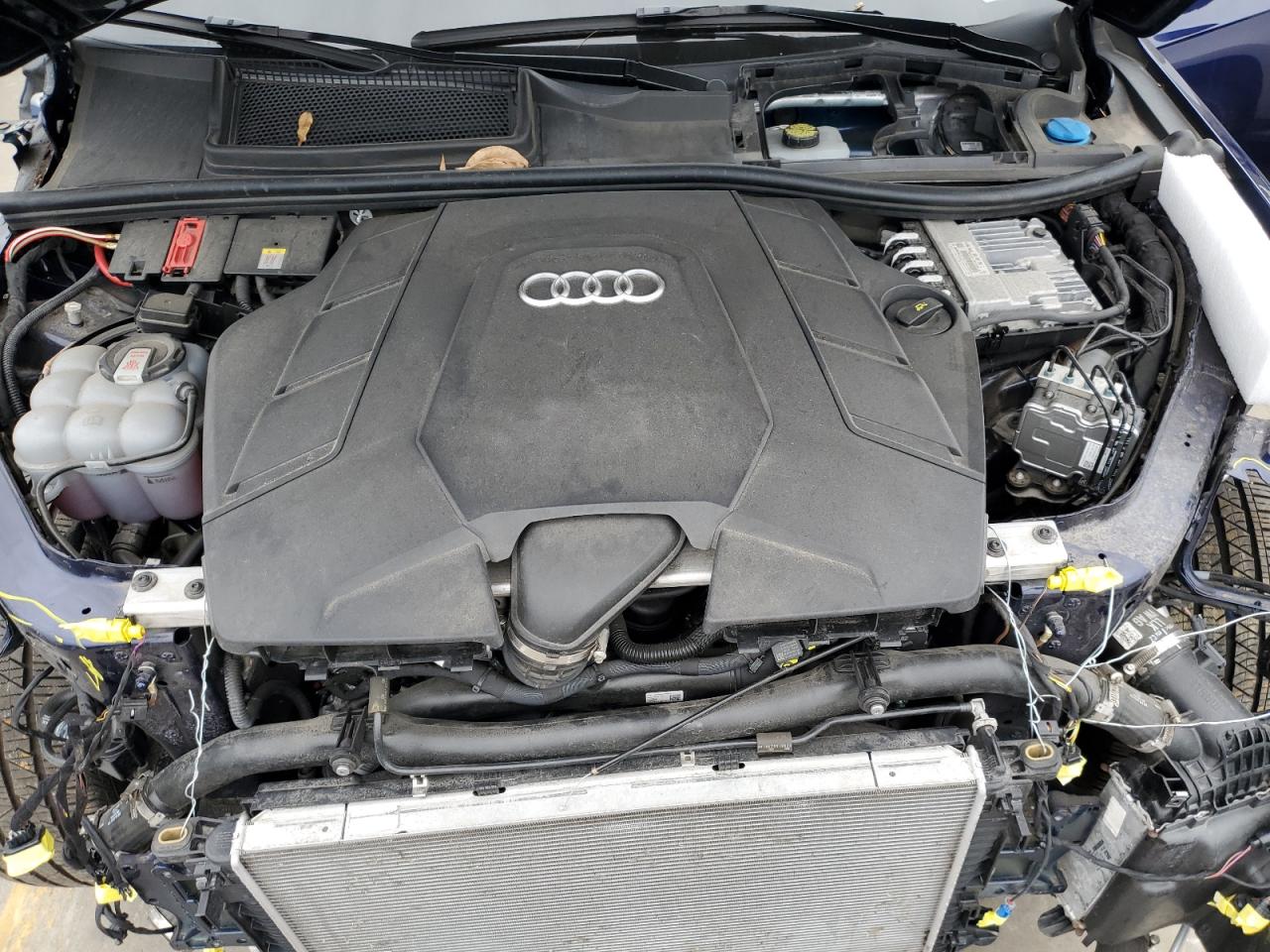 2022 Audi Q7 VIN WA1LXBF73ND013330 Copart auction photo, front end / all over damage thumbnail 12