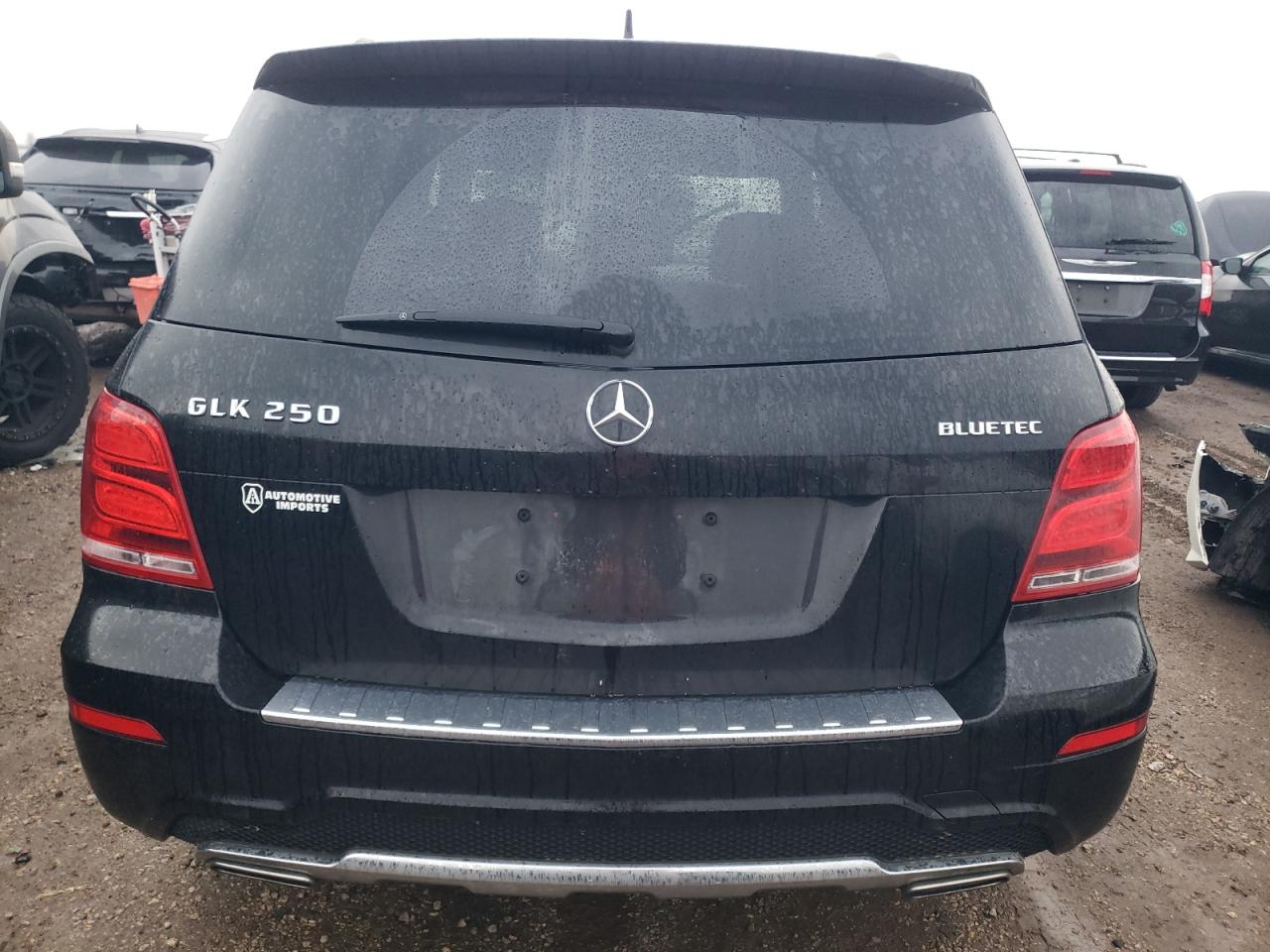 2014 Mercedes-Benz GLK-klasse VIN WDCGG0EB3EG286651 Copart auction photo, front end / undercarriage damage thumbnail 6