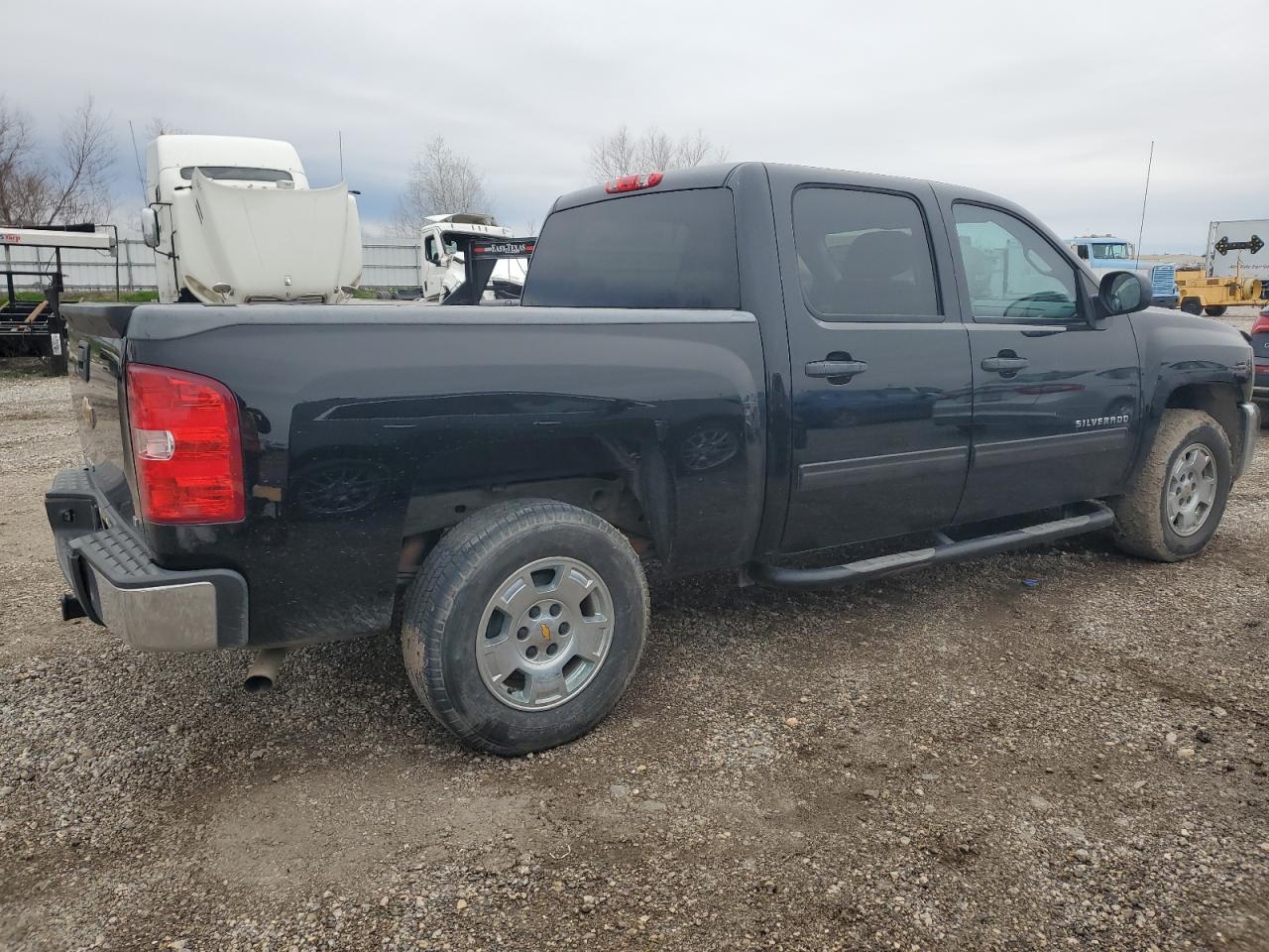 2013 Chevrolet Silverado VIN 3GCPCSE03DG191294 Copart auction photo, water/flood / minor dent/scratches damage thumbnail 3