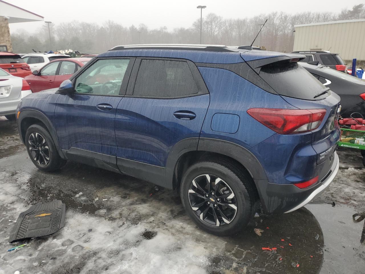 2022 Chevrolet TrailBlazer VIN KL79MRSL2NB092048 Copart auction photo, side damage thumbnail 2