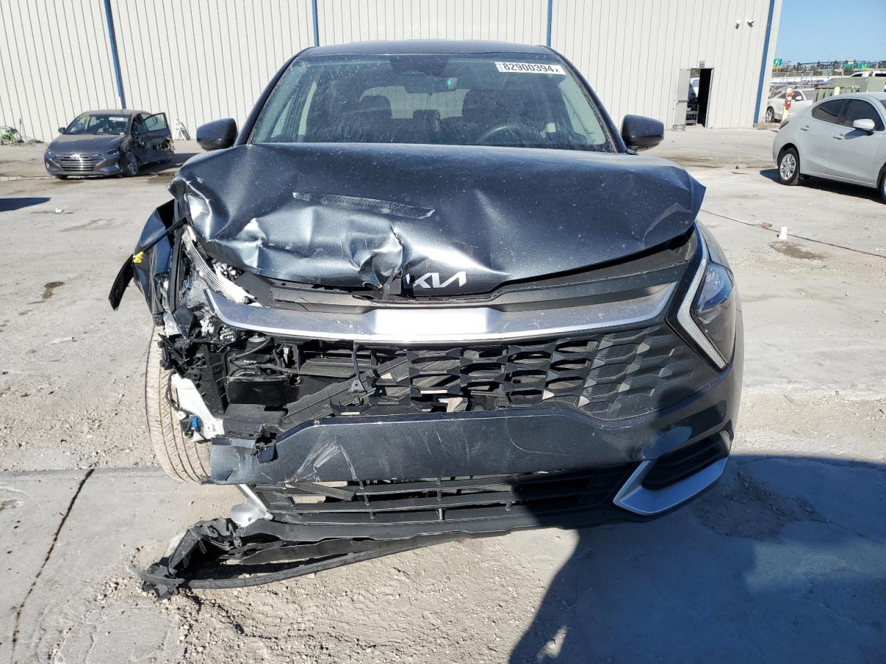 2023 KIA Sportage VIN KNDPU3AFXP7076320 Copart auction photo, front end damage thumbnail 5