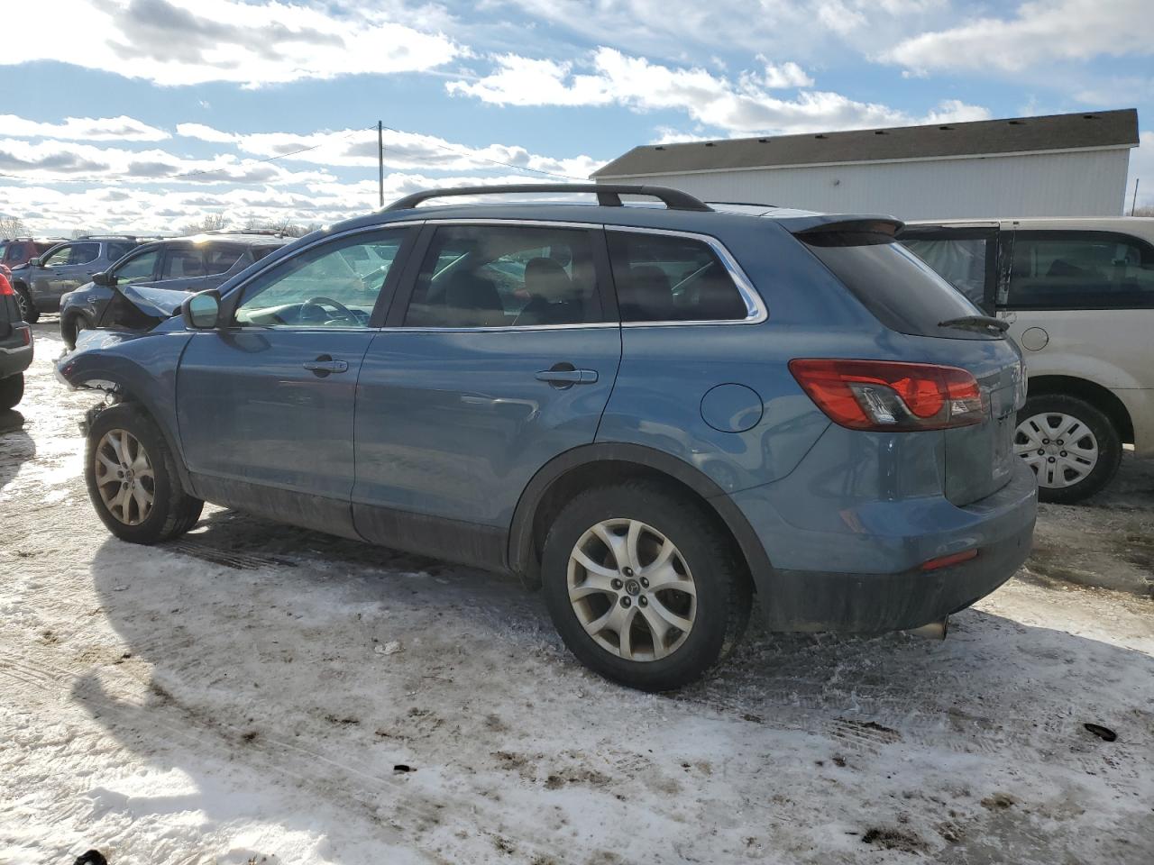 2014 Mazda CX-9 VIN JM3TB3CV3E0434475 Copart auction photo, front end damage thumbnail 2