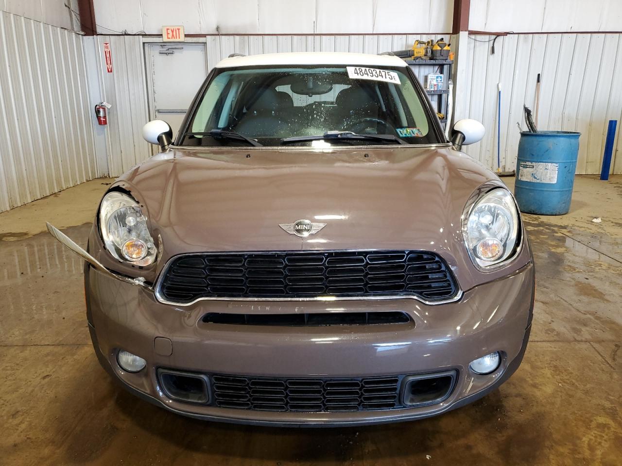 2012 MINI Cooper VIN WMWZC5C59CWL56366 Copart auction photo, rear end / front end damage thumbnail 5