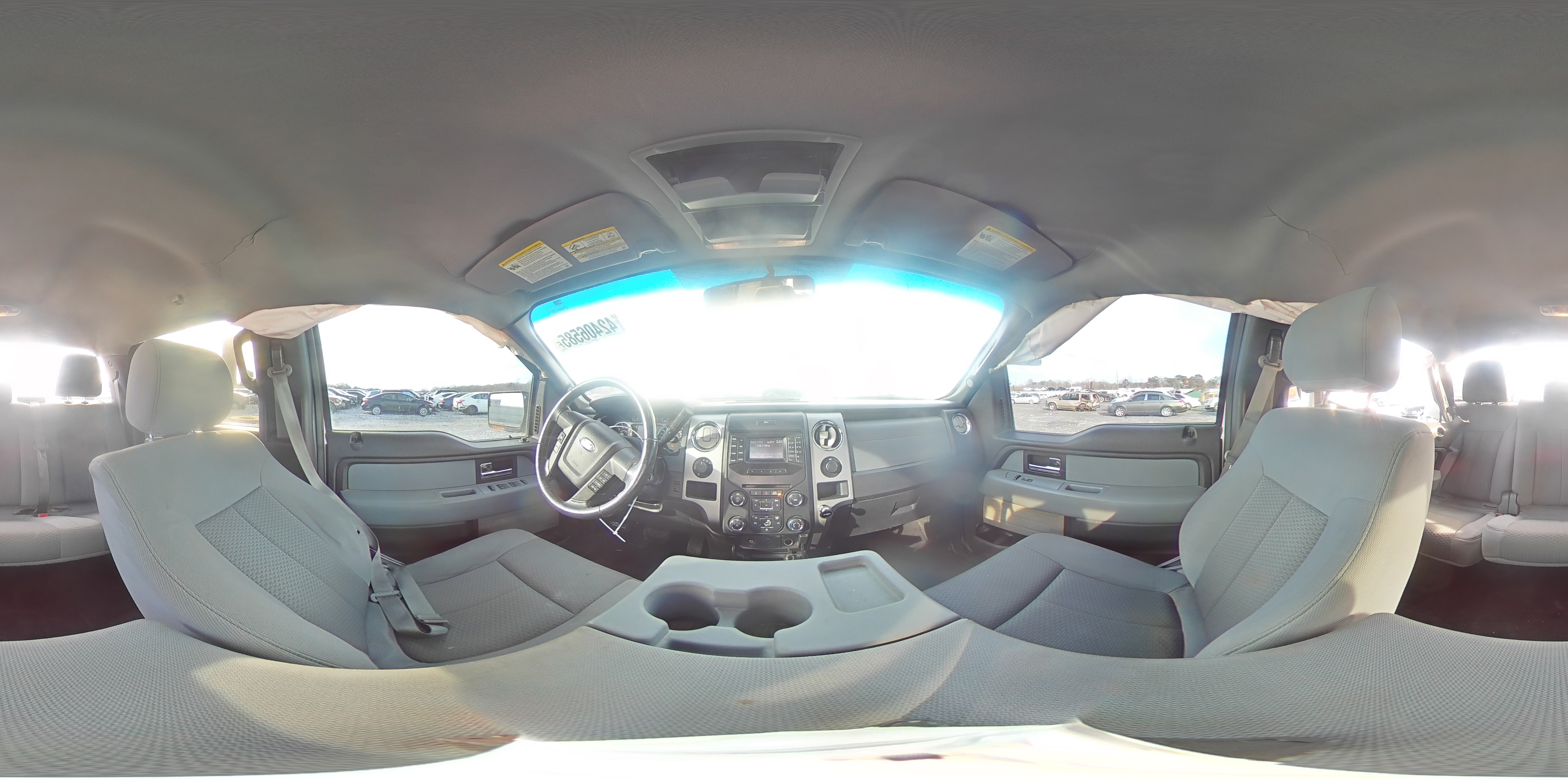 2013 Ford F-150 VIN 1FTFW1EF6DFC13825 Copart auction photo, rear end / side damage thumbnail 13