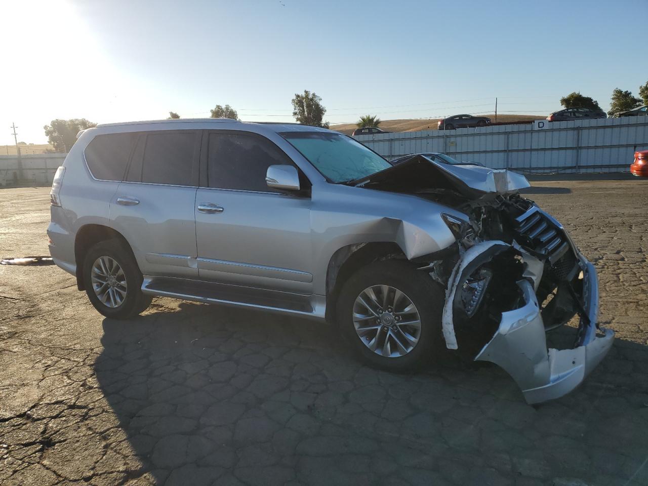 2016 Lexus GX VIN JTJJM7FX7G5131135 Copart auction photo, front end damage thumbnail 4