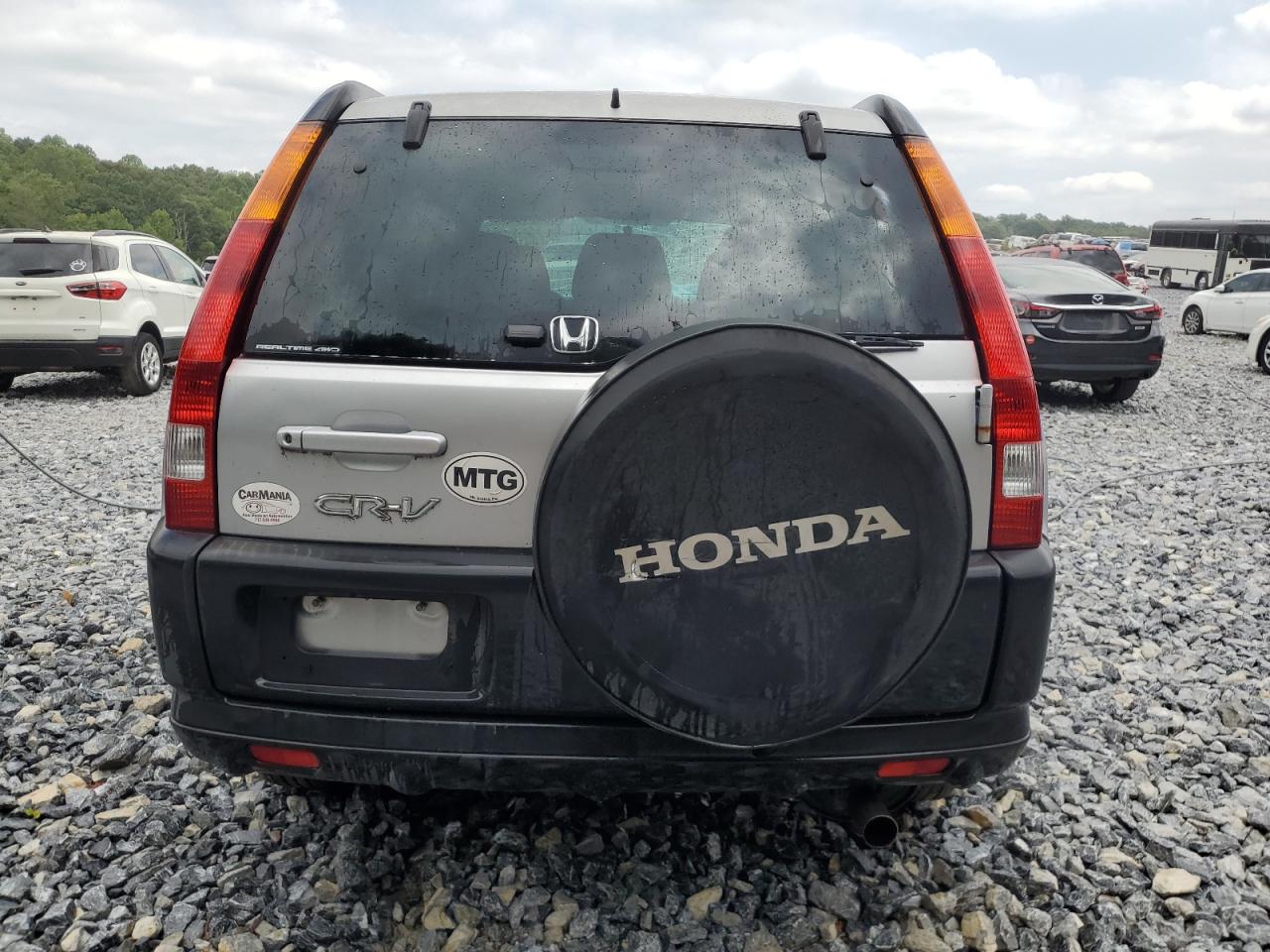 2004 Honda CR-V VIN SHSRD78844U221440 Copart auction photo, front end damage thumbnail 6