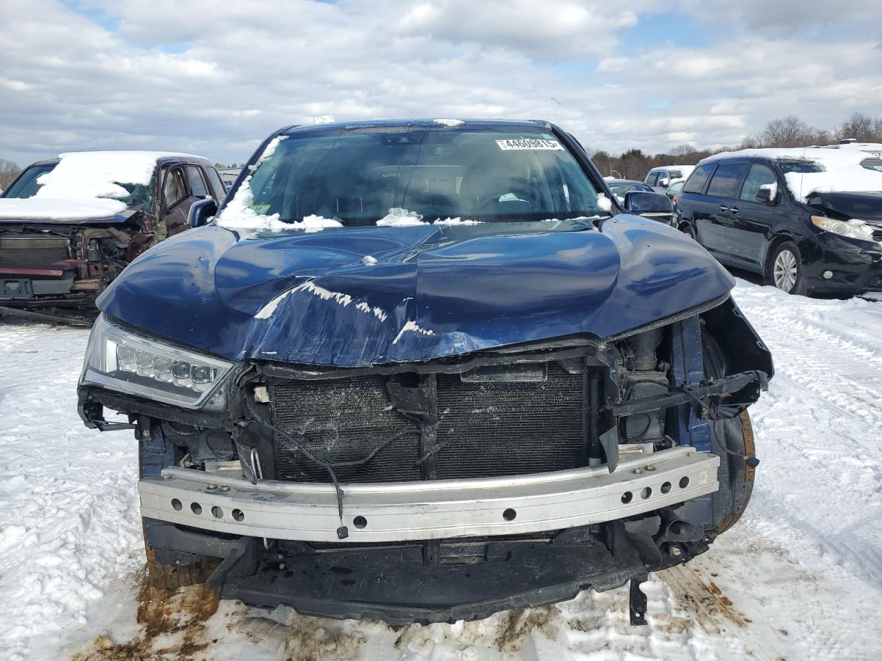 2020 Acura MDX VIN 5J8YD4H55LL010851 Copart auction photo, all over damage thumbnail 5