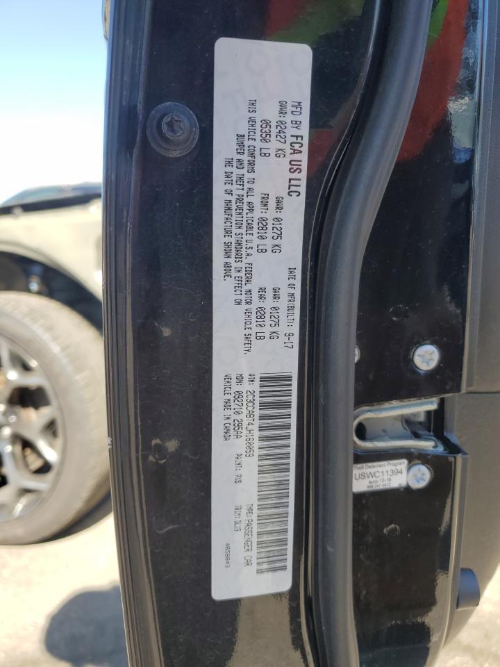 2018 Chrysler 300 VIN 2C3CCABT4JH160059 Copart auction photo, front end damage thumbnail 12