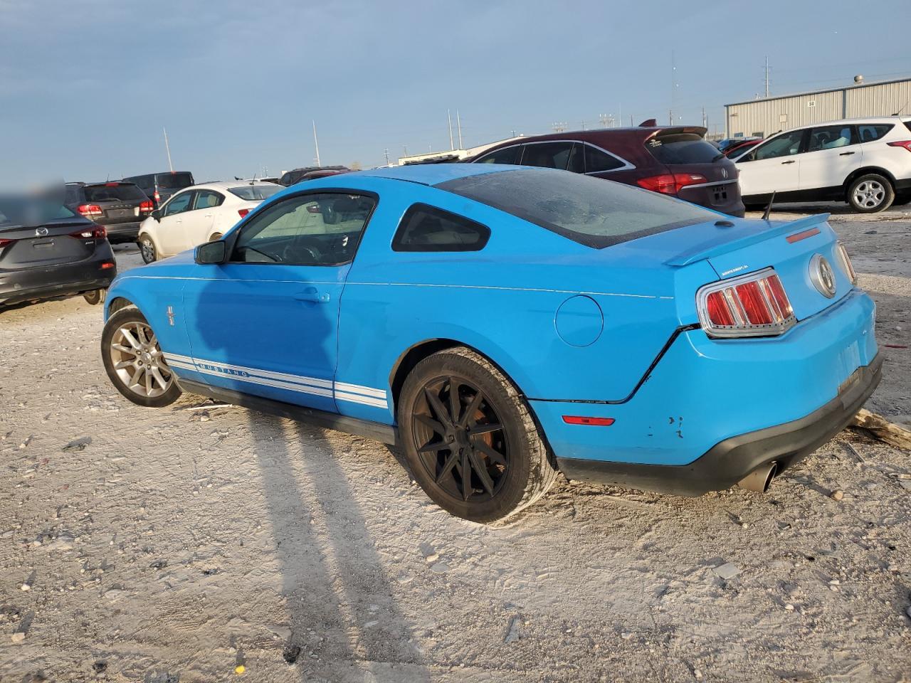 2010 Ford Mustang VIN 1ZVBP8ANXA5154536 Copart auction photo, all over damage thumbnail 2