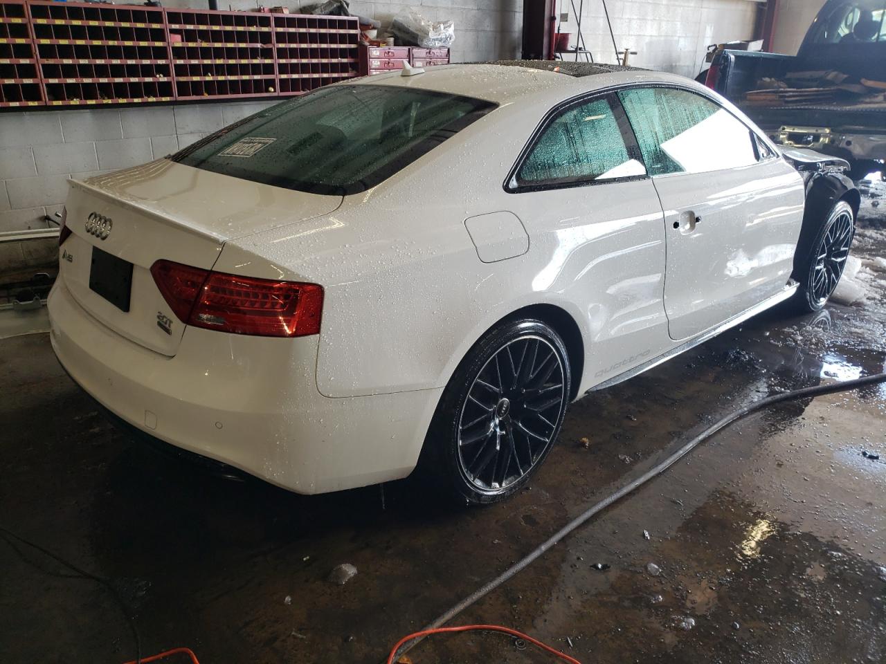 2016 Audi A5 VIN WAUM2AFR3GA002432 Copart auction photo, front end / minor dent/scratches damage thumbnail 3