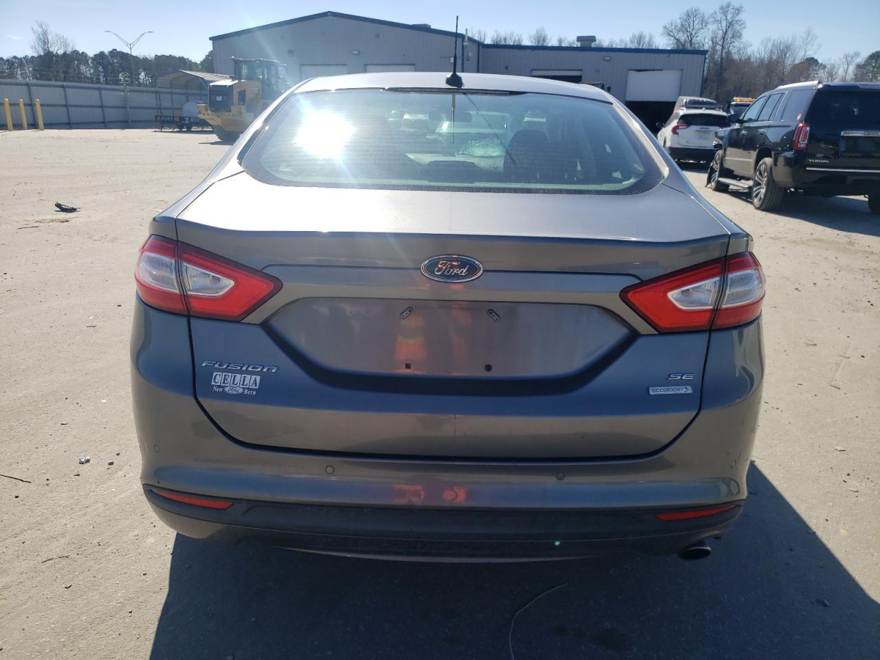 2014 Ford Fusion VIN 1FA6P0HD9E5355598 Copart auction photo, all over damage thumbnail 6