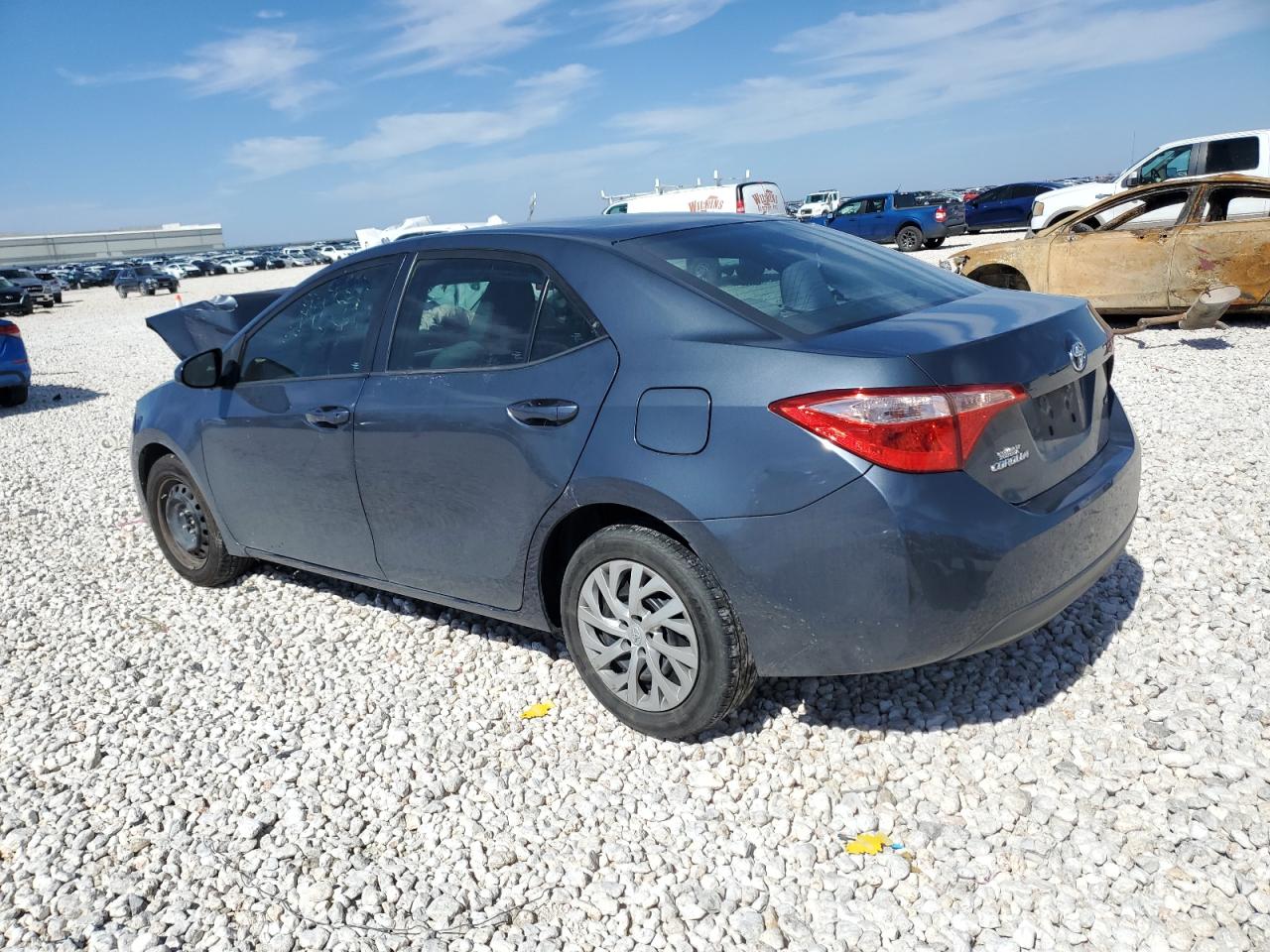 2017 Toyota Corolla VIN 5YFBURHE3HP682293 Copart auction photo, front end damage thumbnail 2