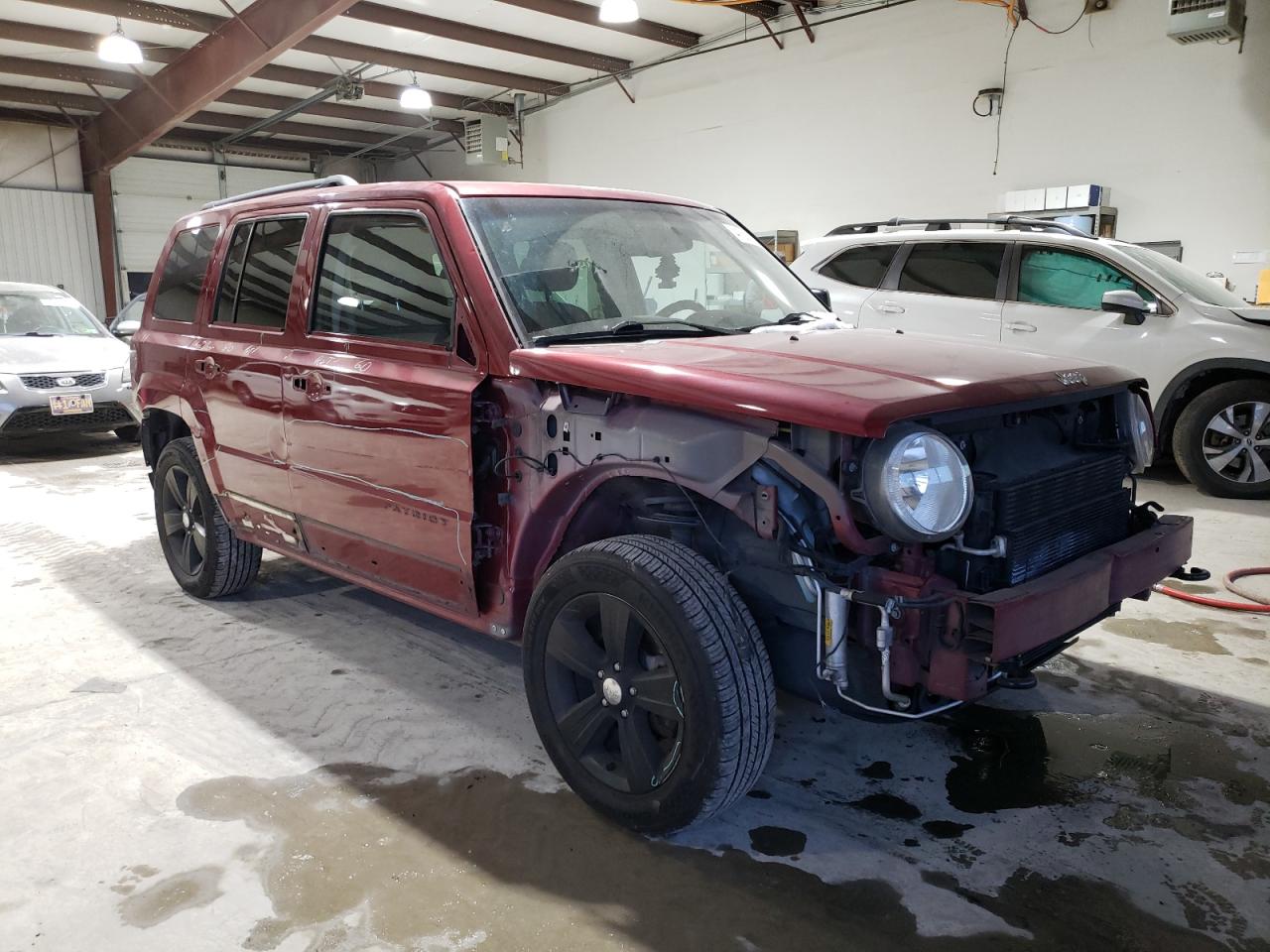2016 Jeep Liberty (Patriot) VIN 1C4NJRFB7GD783207 Copart auction photo, all over damage thumbnail 4
