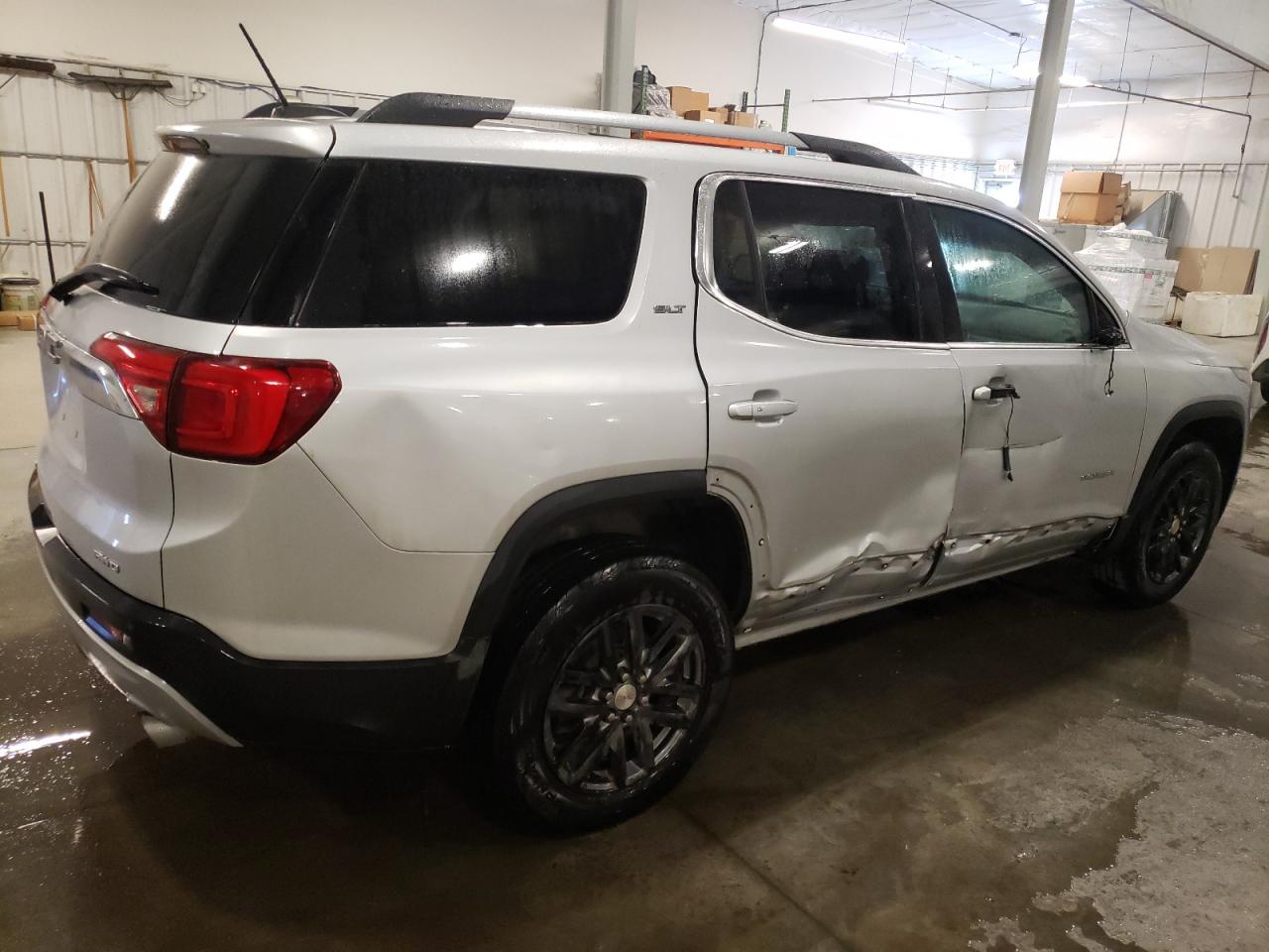 2018 GMC Acadia VIN 1GKKNULS2JZ247519 Copart auction photo, side / front end damage thumbnail 3
