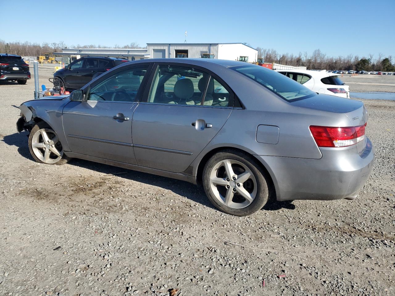 2007 Hyundai Sonata VIN 5NPEU46F07H174502 Copart auction photo, front end damage thumbnail 2