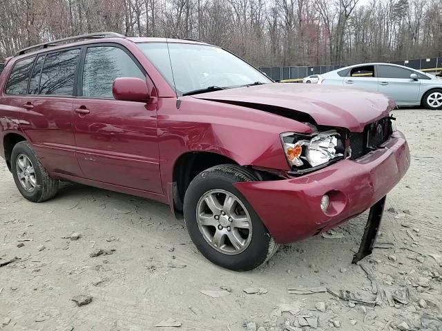 2007 Toyota Highlander VIN JTEEP21A070223505 Copart auction photo, front end / minor dent/scratches damage thumbnail 12