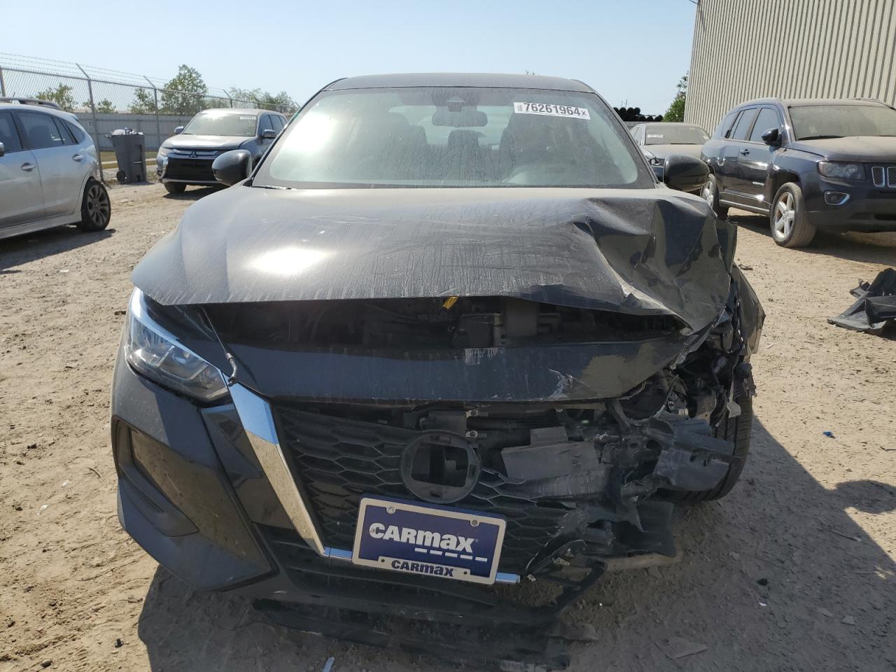 2020 Nissan Sentra VIN 3N1AB8CV9LY220710 Copart auction photo, front end / minor dent/scratches damage thumbnail 5