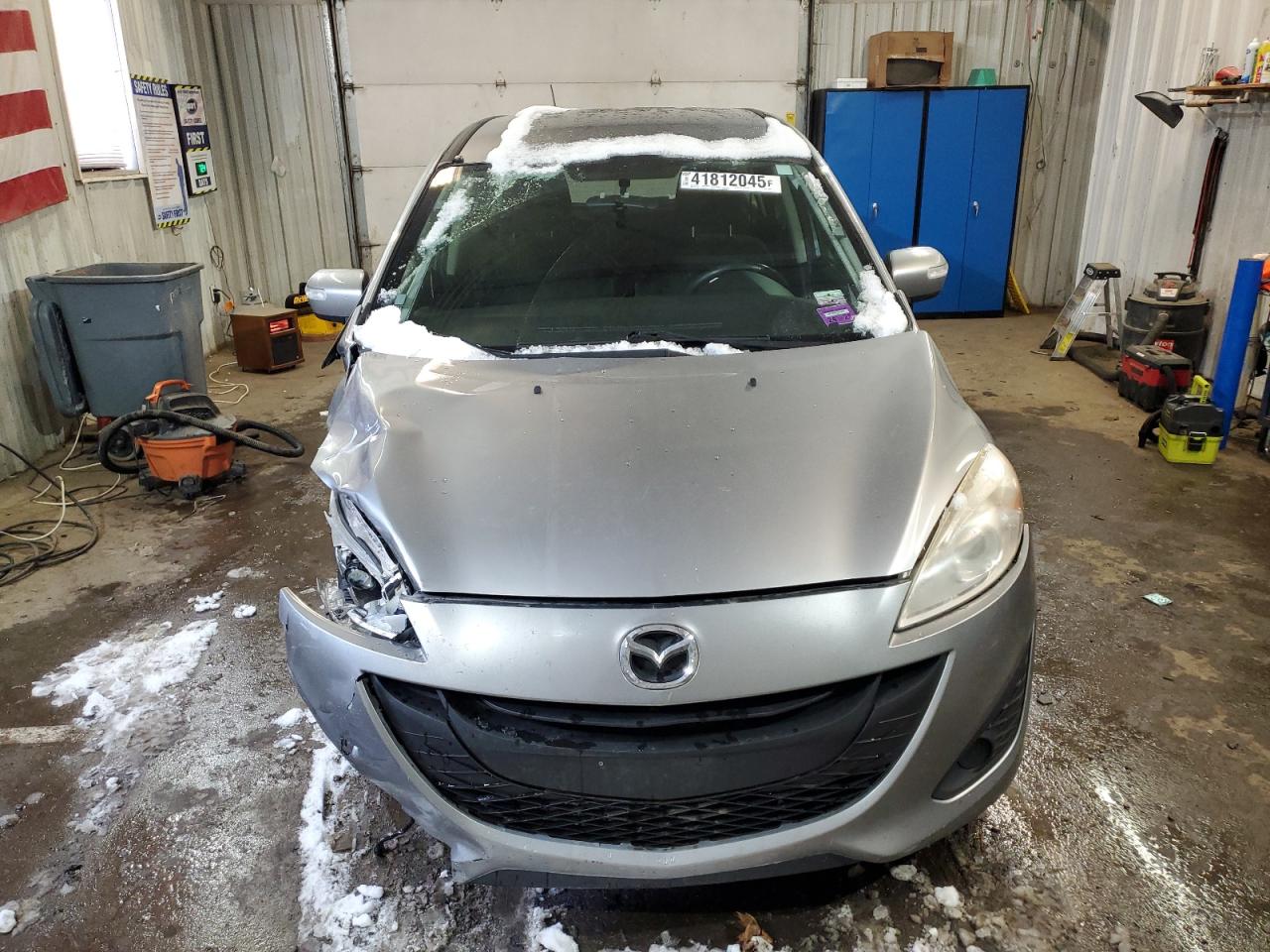 2013 Mazda 5 VIN JM1CW2BL8D0154637 Copart auction photo, side / minor dent/scratches damage thumbnail 5