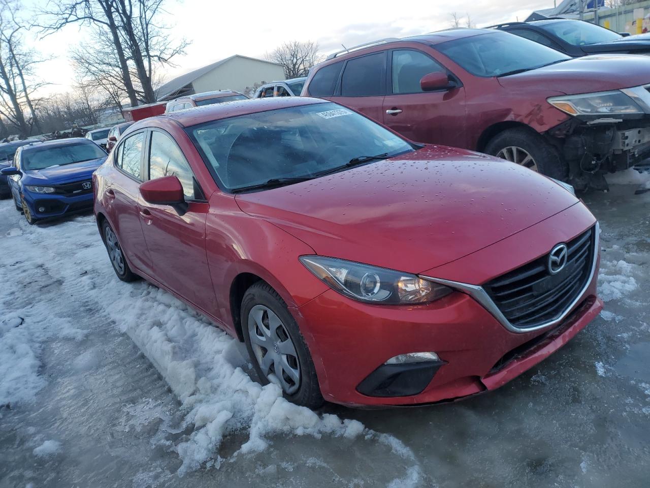 2014 Mazda 3 VIN JM1BM1U72E1181839 Copart auction photo, rear end / minor dent/scratches damage thumbnail 4
