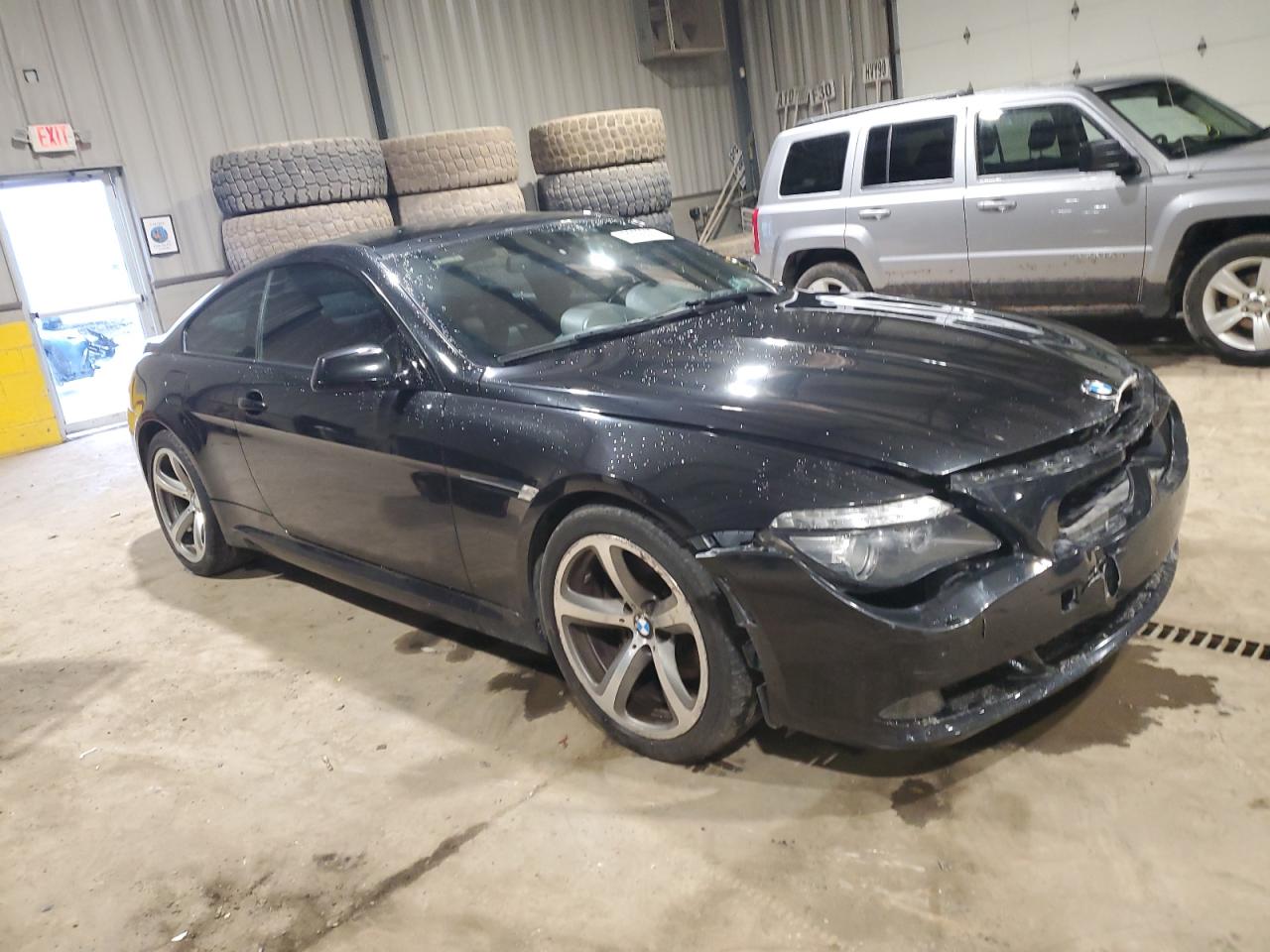 2010 BMW 6er VIN WBAEA5C53ACV92966 Copart auction photo, front end damage thumbnail 4
