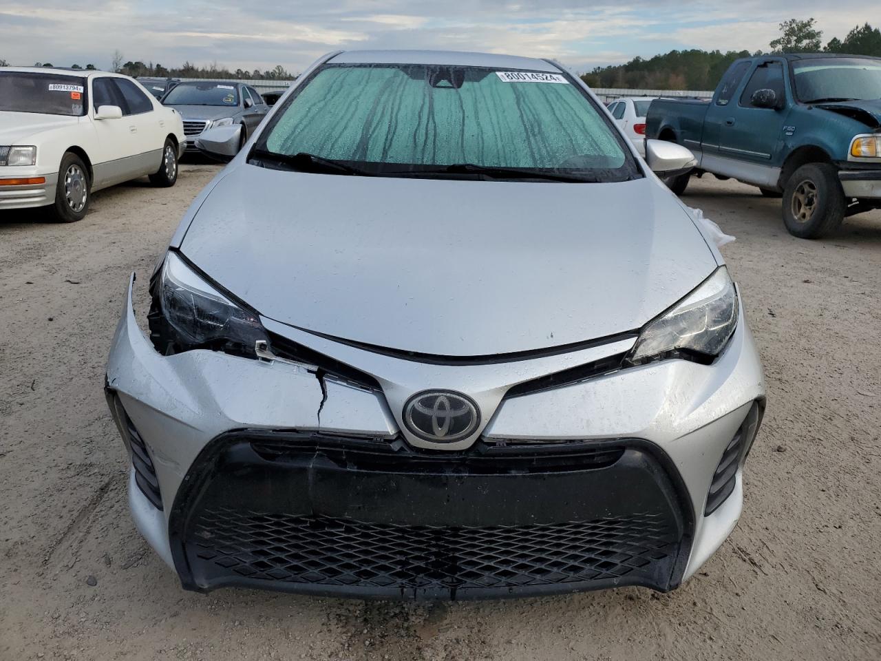 2017 Toyota Corolla VIN 5YFBURHE7HP708233 Copart auction photo, front end / rear end damage thumbnail 5
