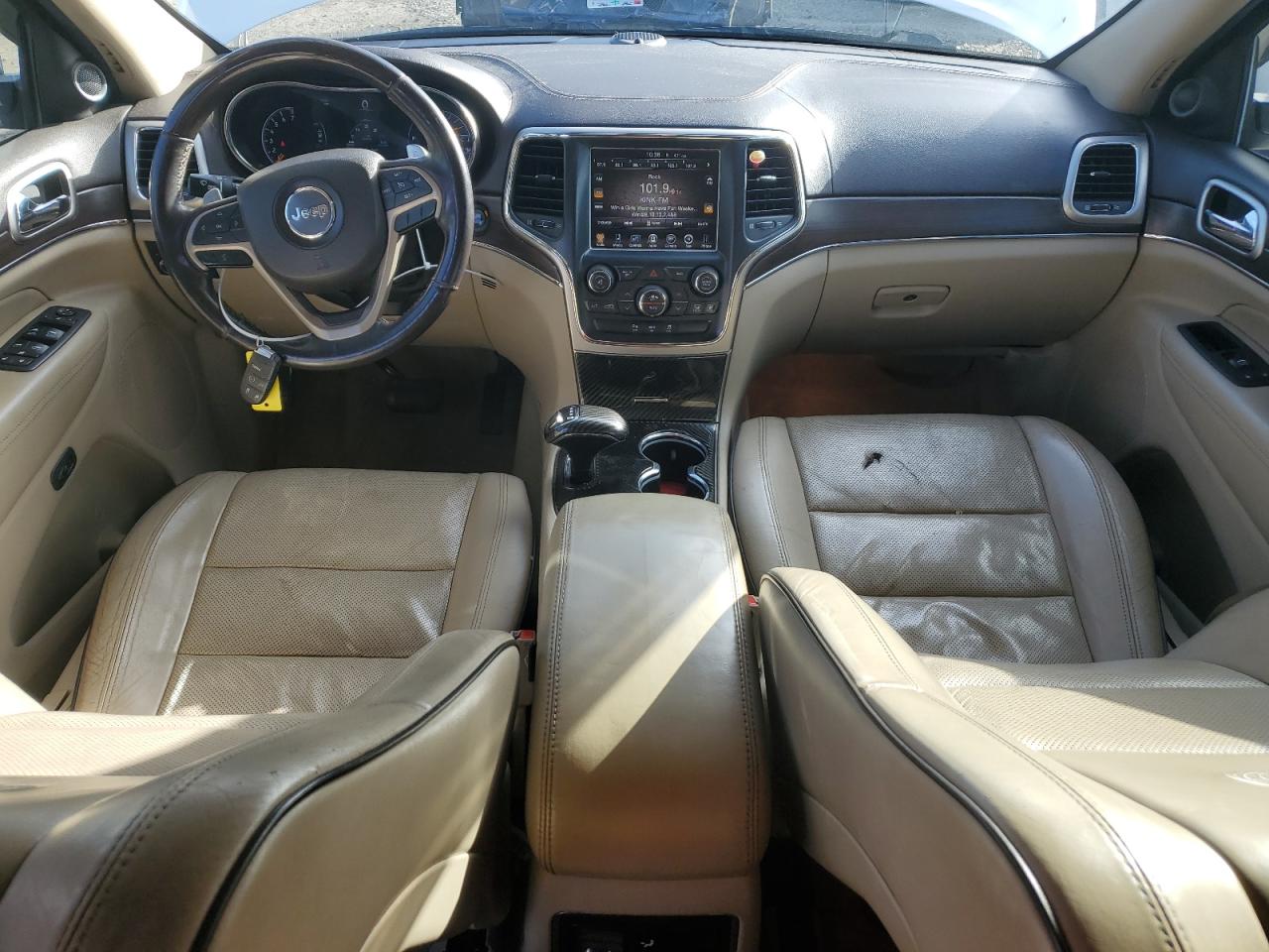 2014 Jeep Grand Cherokee VIN 1C4RJFCGXEC183445 Copart auction photo, side damage thumbnail 8