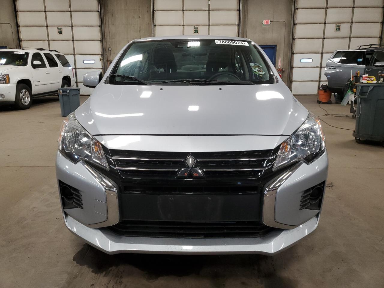 2022 Mitsubishi Mirage VIN ML32FUFJ7NHF02713 Copart auction photo, side damage thumbnail 5