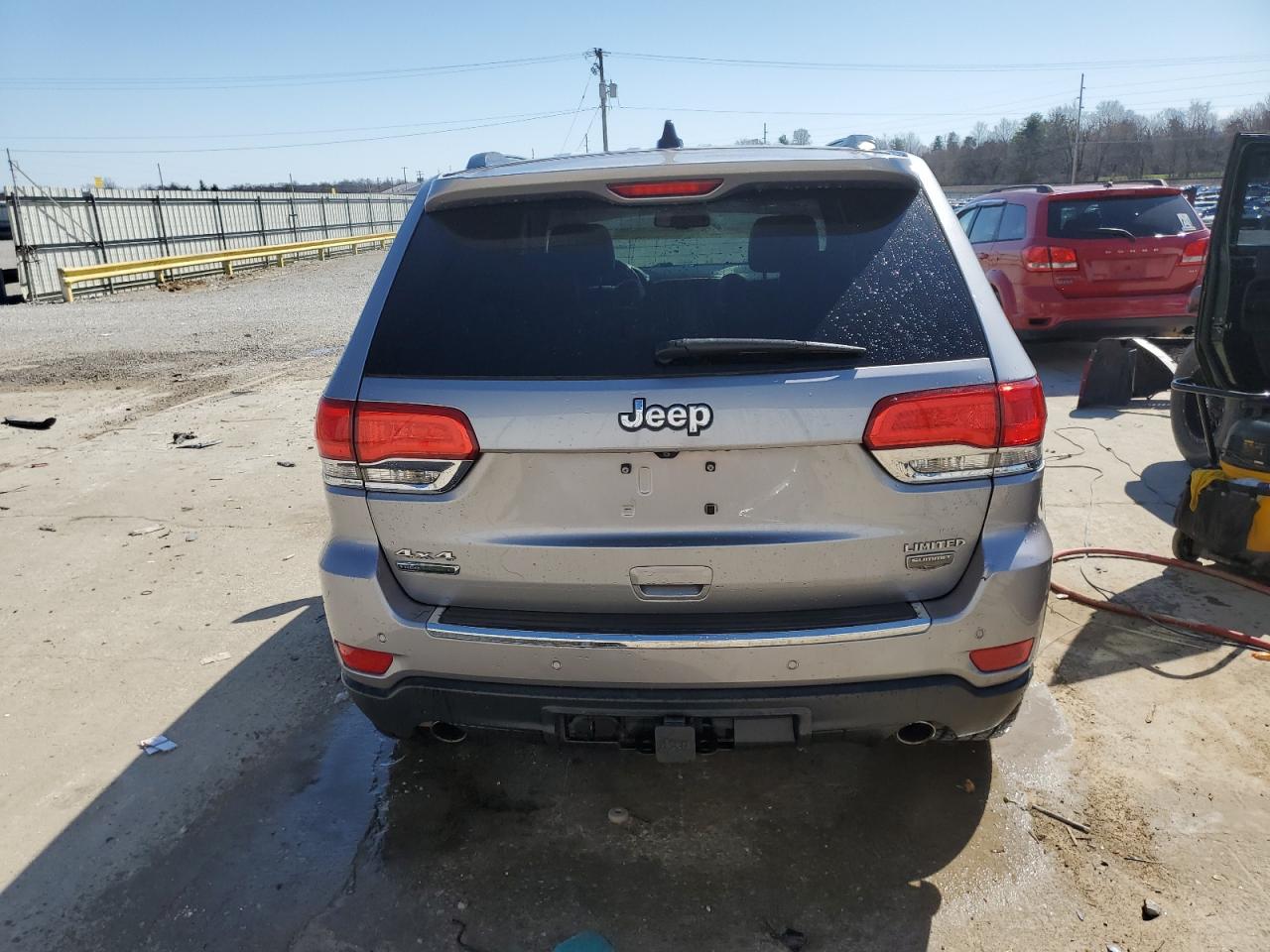 2014 Jeep Grand Cherokee VIN 1C4RJFBM3EC302699 Copart auction photo, front end damage thumbnail 6