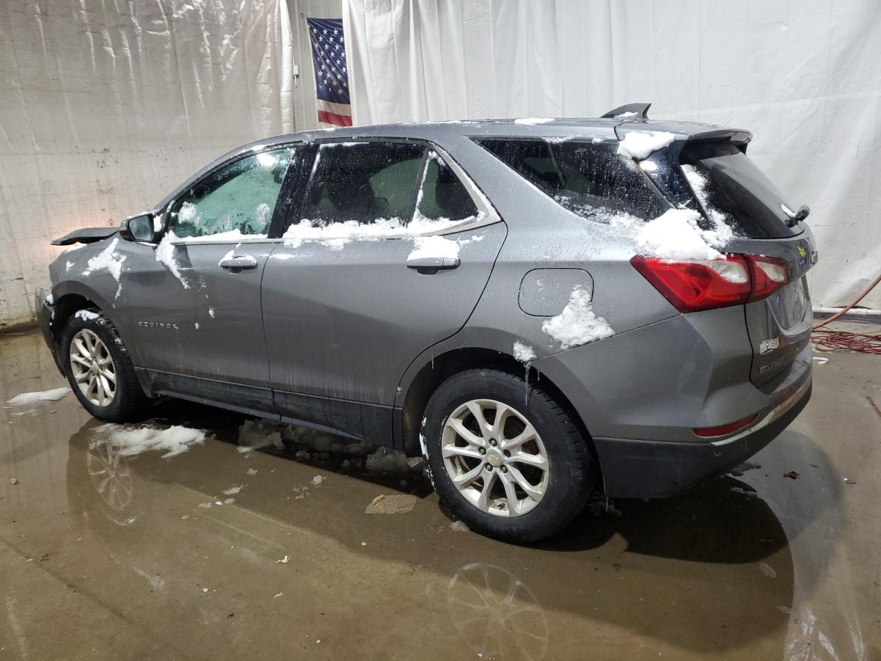 2018 Chevrolet Equinox VIN 3GNAXSEV5JL184489 Copart auction photo, front end damage thumbnail 2