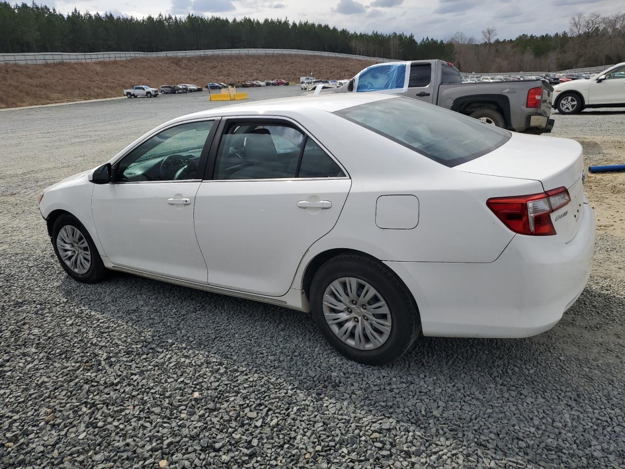 2013 Toyota Camry VIN 4T1BF1FK4DU658906 Copart auction photo, front end / side damage thumbnail 2