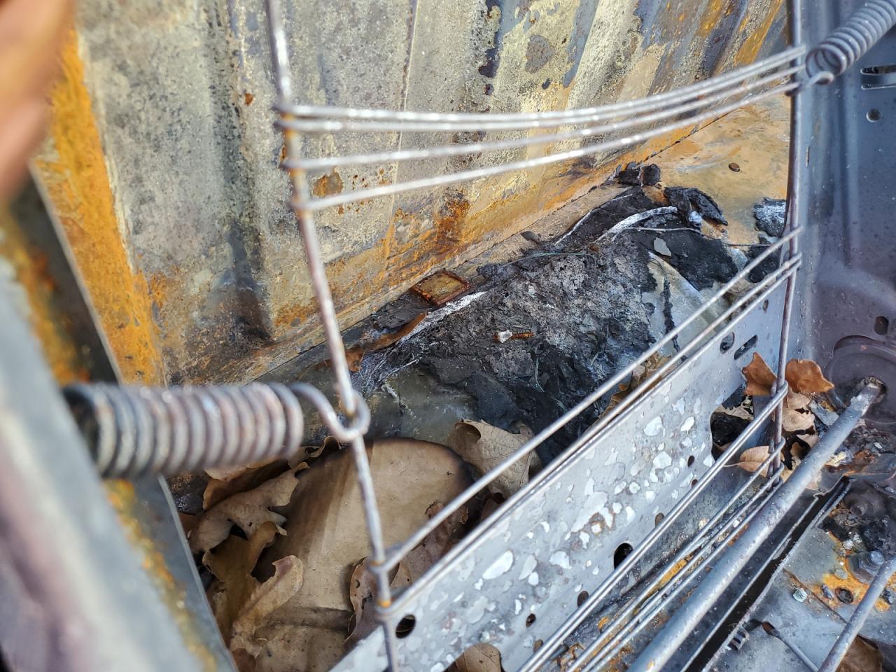 2008 Chevrolet Silverado VIN 1GCHC24K48E216997 Copart auction photo, burn damage thumbnail 10