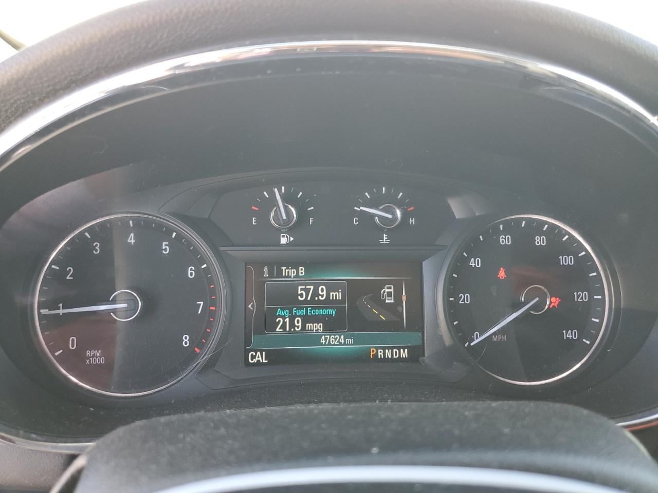 2018 Buick Encore VIN KL4CJASBXJB684330 Copart auction photo, front end / side damage thumbnail 9