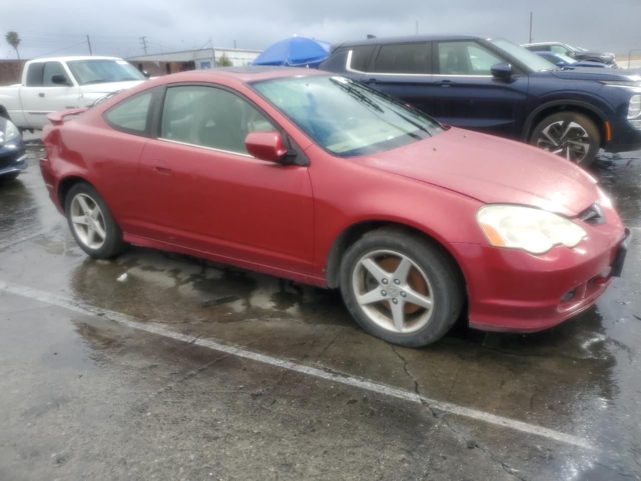 2002 Acura RSX VIN JH4DC53022C001166 Copart auction photo, mechanical damage thumbnail 4