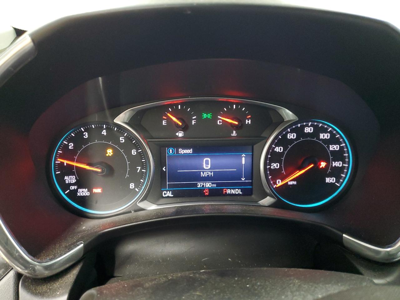 2019 Chevrolet Equinox VIN 3GNAXKEV6KS658831 Copart auction photo, front end / side damage thumbnail 9