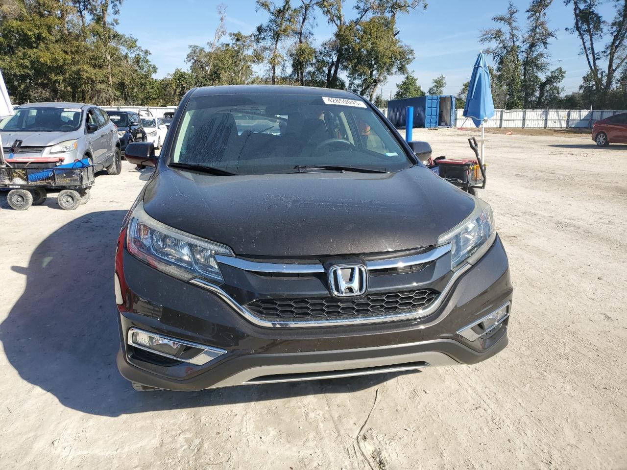 2016 Honda CR-V VIN 2HKRM3H50GH551944 Copart auction photo, rear end damage thumbnail 5