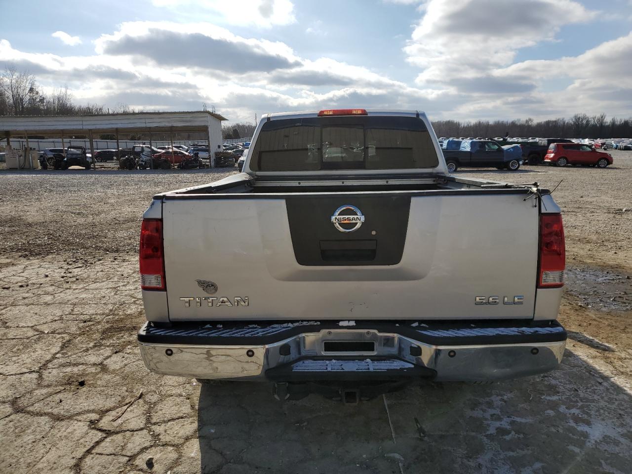 2007 Nissan Titan VIN 1N6BA06A17N222434 Copart auction photo, all over damage thumbnail 6