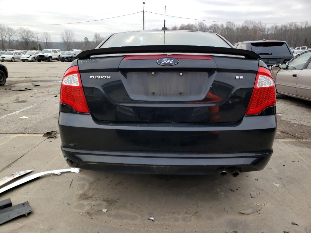 2010 Ford Fusion VIN 3FAHP0HA3AR309917 Copart auction photo, front end damage thumbnail 6