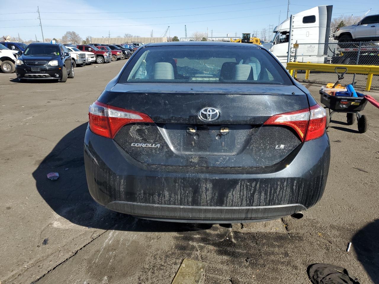 2016 Toyota Corolla VIN 5YFBURHE3GP454518 Copart auction photo, front end damage thumbnail 6