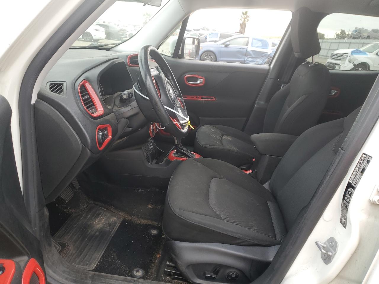 2015 Jeep Renegade VIN ZACCJABT9FPB86244 Copart auction photo, front end damage thumbnail 7