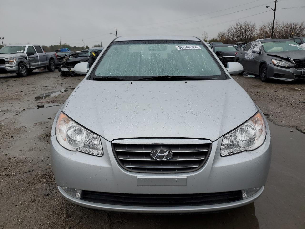 2009 Hyundai Elantra VIN KMHDU46D99U742423 Copart auction photo, side / mechanical damage thumbnail 5