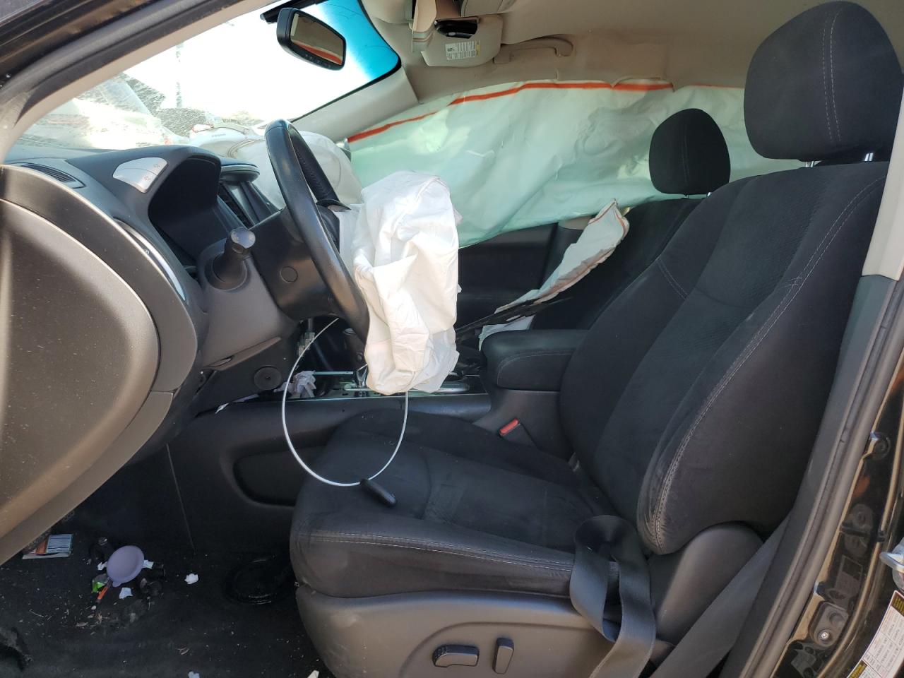 2015 Nissan Pathfinder VIN 5N1AR2MN2FC718342 Copart auction photo, front end / side damage thumbnail 7